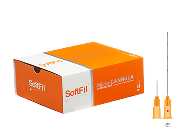 SoftFil Precision micro-cannula kit - orange - 25G 50 mm / XL - 20 kits - (EXPIRES 2025-05-26)